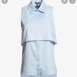 Intermix Dena chambray shirt